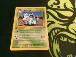 Pokemon TCG Nidorina Jungle 40/64 1st Edition 📈🔥 - Image 1