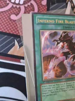 Yu-Gi-Oh! - Inferno Fire Blast - SOD-EN042 - Ultimate Rare - 1st Edition NM! - Image 5