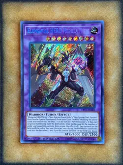 Yugioh Elemental HERO Nebula Neos CT15-EN001 Secret Rare Limited Edition NM - Image 1