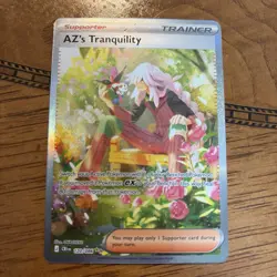 AZ's Tranquility Chaos Rising 120/086 SIR Pokemon TCG - Image 1