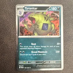Nintendo Pokemon TCG Paldea Evolved Larvitar/Pupitar/Tyranitar Lot (3) EN - Image 3