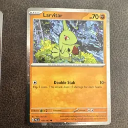 Nintendo Pokemon TCG Paldea Evolved Larvitar/Pupitar/Tyranitar Lot (3) EN - Image 4