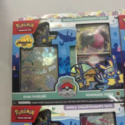 Pokemon TCG 2024 World Championship Decks Complete Set Sealed all 4 decks. - Image 2