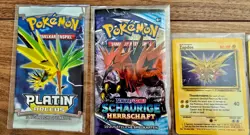 Pokemon ZAPDOS Sammlung • Retro-Karten, Korea Cracked Ice Holo, Promo & Goodies - Image 2