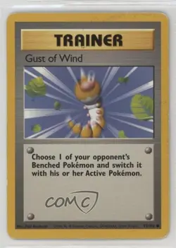 Gust of Wind Pokemon Base Set #93 1999 - Image 1