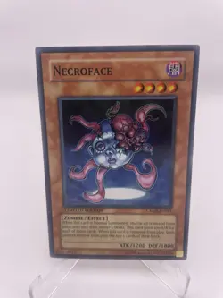 Necroface CRMS-ENSE1 Super Rare - Yu-Gi-Oh! Crimson Crisis Limited Edition NM - Image 1