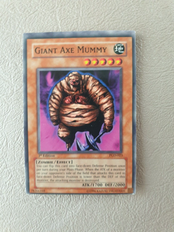 YUGIOH GIANT AXE MUMMY PGD-EN023 1ST ED NM - Image 1