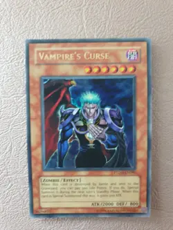 YUGIOH VAMPIRE'S CURSE ULTRA RARE PTDN-EN090 NM - Image 1