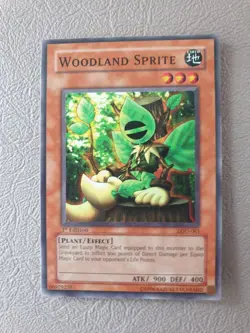 YUGIOH WOODLAND SPRITE LOD-061 1ST ED NM - Image 1
