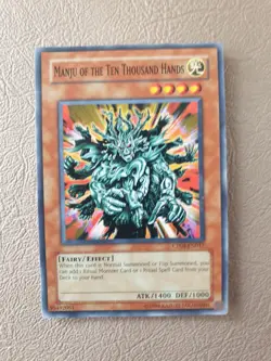 YUGIOH MANJU OF THE TEN THOUSAND HANDS CP04-EN017 NM - Image 1