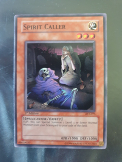 YUGIOH SPIRIT CALLER AST-075 1ST ED NM - Image 1