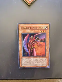 The Agent Of Force Mars - Super Rare AST-009 Unlimited Edition YUGIOH NM - Image 1