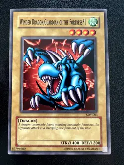 Winged Dragon, Guardian of the Fortress #1 Common Starter Deck: Yugi Unlimited S - Image 1