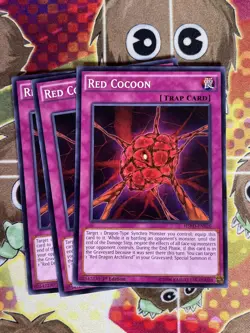 Yugioh. Red Cocoon HSRD-EN026 Playset - Image 1
