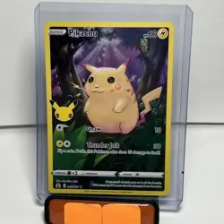 Pikachu 005/025 Holo Rare FA 2021 Celebrations 25th Anniversary Pokemon Card (c) - Image 1
