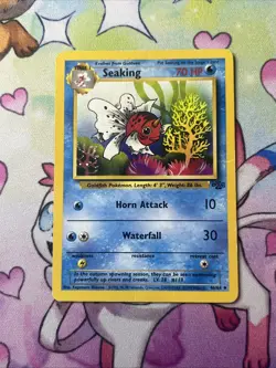 Seaking - 46/64 - Pokemon Jungle 1999 - Unlimited Uncommon WOTC Card HP - Image 1