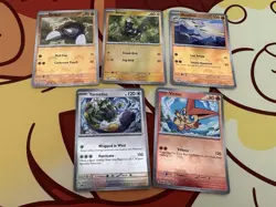 Pokemon Ten Card Lot Of Poke Ball Holos From Black Bolt And White Flare NM - Image 2
