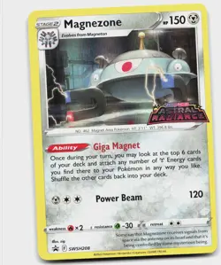 Magnezone SWSH208 Holo Promo Sword & Shield Promo Pokemon Near Mint - Image 1