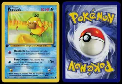 PSYDUCK 53/62 COMMON FOSSIL POKEMON 1ST EDITION LP - Image 3