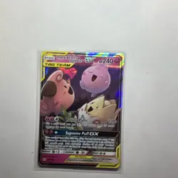 Pokemon TCG Togepi & Cleffa & Igglybuff GX Ultra Rare Holo 240HP 143/236 - Image 1