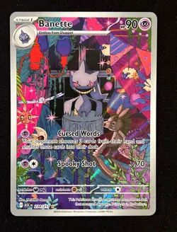 Banette 234/217 Ascended Heroes Pokemon Illustration Rare (ASC EN) - NM - Image 1
