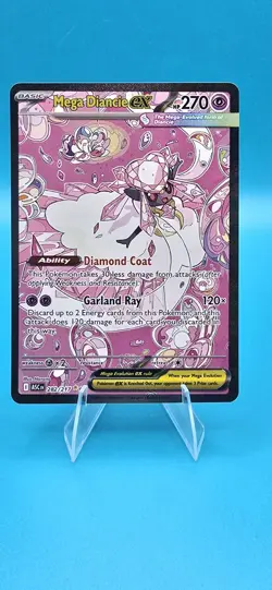 2026 Pokemon Ascended Heroes Mega Diancie EX SIR 282/217 Eng. NM Pack Fresh B15 - Image 1