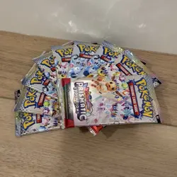 Pokemon Prismatic Evolutions Booster Packs Lot (9 Packs) *Came out of blisters* - Image 1