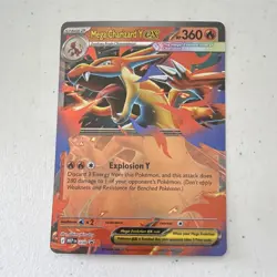 Nintendo Pokemon TCG Mega Charizard Y EX 030 Ultra Rare Holo ENG 360HP promo - Image 1