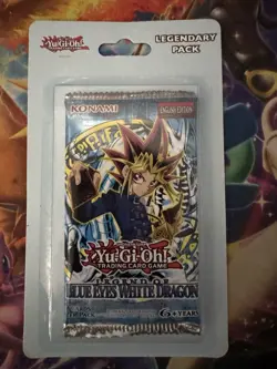 Yugioh Legend of Blue Eyes White Dragon Legendary Pack Sealed Blister - Image 1
