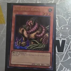 Yu-Gi-Oh! The Wicked Worm Beast KC01-EN031 Ultra Rare Konami ATK 1400 DEF 700 - Image 1
