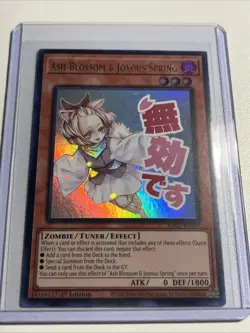 Yugioh Ash Blossom & Joyous Spring RA05-EN091 Ultra Rare - Image 1