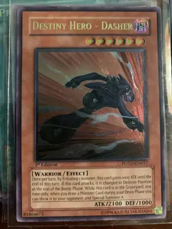 Destiny Hero - Dasher Ultimate Rare 1st Edition POTD-EN017 - LP - Image 1