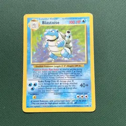 Blastoise 2/102 Base Set Holo | Vintage WOTC Pokemon Card | Binder Copy - Image 1