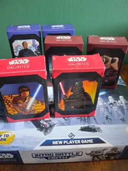 Star Wars Unlimited Spark of Rebellion 2 Player Starter Set Card Game - Image 1