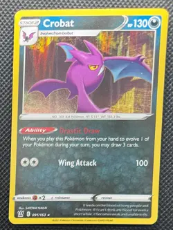 Crobat Rare Prize Pack Series Cards 091/163 NM - Image 1