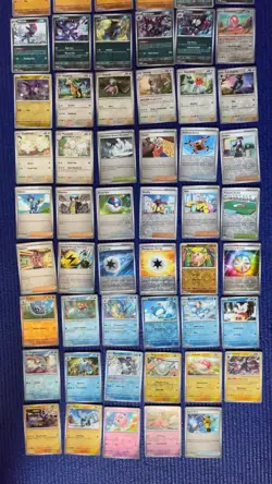 Paldea Evolved Reverse Holo 89 Card Lot no Repeats - Image 3