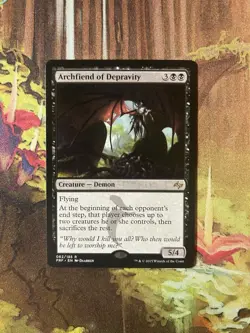 Archfiend of Depravity Fate Reforged NM MTG - Image 1