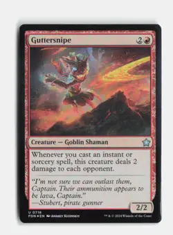 Guttersnipe 716 Foil Foundations MTG NM - Image 1