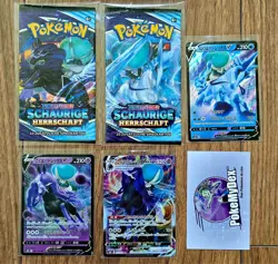 Pokemon CORONOSPA (Calyrex) Sammlung • V/VMAX Hits & Booster-Deko - Image 1