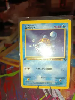 1. Edition Pokemon Karte Schiggy Team Rocket Deutsch Vintage 68/82 DE 1st Base - Image 3