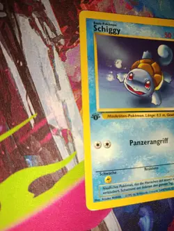 1. Edition Pokemon Karte Schiggy Team Rocket Deutsch Vintage 68/82 DE 1st Base - Image 4