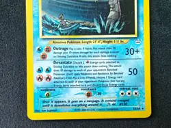 Pokemon, Shining Gyarados 65/64, Neo Revelation, Secret rare, Heavy play, PSA 1 - Image 4