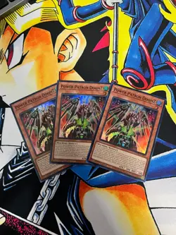 Power Patron DoomZ 3x - DOOD-EN011 - 1st Edition - Super Rare - NM - Yugioh - Image 1