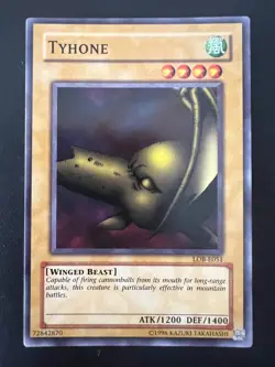 Tyhone LOB-E051 Common Unlimited Near Mint Yugioh - Image 1