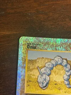 Vintage Pokemon Card Onix 84/110 Legendary Collection Reverse Holo 2002 WOTC LP- - Image 2