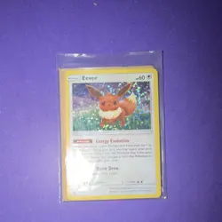 Pokemon Eevee 11/12 McDonald's 2018 Promo Holo English TCG Card illus. SHIBUZOH - Image 3