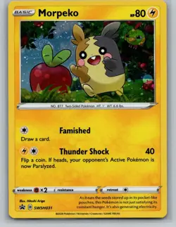 Morpeko - Holo Promo SWSH: Sword & Shield Promo Cards SWSH031 NM - Image 1