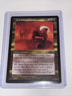 MTG Magic the Gathering Card LP - Unfulfilled Desires - Image 1