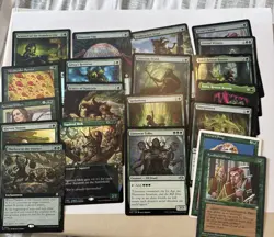 MTG Magic the Gathering Card LP - 20 Green Uncommon Rare Cards ~ $1 Each - Image 1