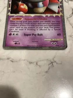 Slowking 85/90 HGSS Undaunted Ultra Rare Pokemon Card - Image 2